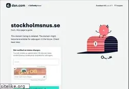 Sites similar to stockholmsnus.se