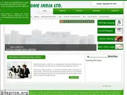 Sites similar to stockhomeindia.com