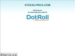 Sites similar to stocklyrics.com