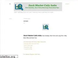 Sites similar to stockmarketcallsindia.blogspot.com