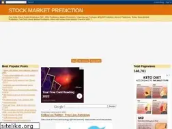Sites similar to stockmarketprediction.blogspot.com