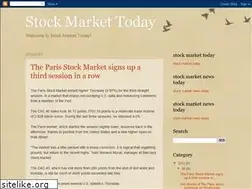 Sites similar to stockmarkettoday003.blogspot.com
