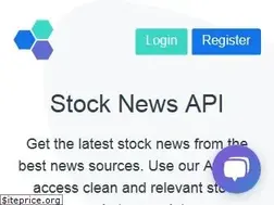 Sites similar to stocknewsapi.com