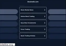 Sites similar to stockrake.com