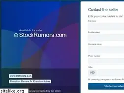 Sites similar to stockrumors.com