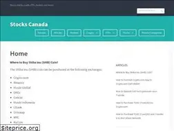 Sites similar to stockscanada.ca