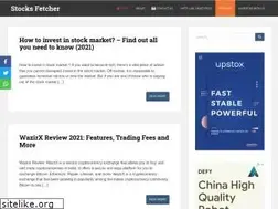 Sites similar to stocksfetcher.com