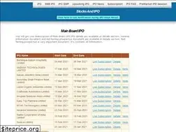 Sites similar to stocksipo.info