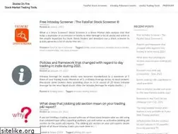 Sites similar to stocksonfire.in