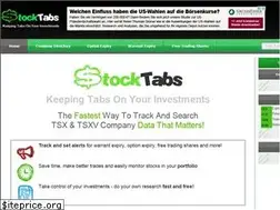 Sites similar to stocktabs.com