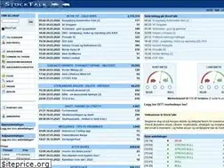 Sites similar to stocktalk.no