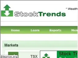 Sites similar to stocktrends.com