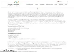 Sites similar to stoegerpartner.de