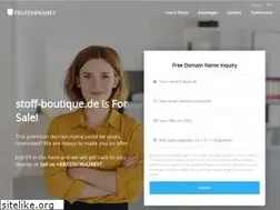 Sites similar to stoff-boutique.de