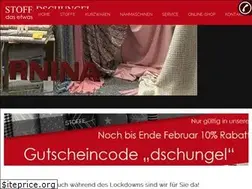 Sites similar to stoff-dschungel.de