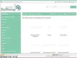 Sites similar to stoffbiotop.de