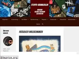 Sites similar to stoffe-bemalen.de