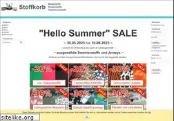 Sites similar to stoffkorb.de