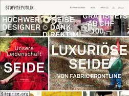 Sites similar to stoffrepublik.ch