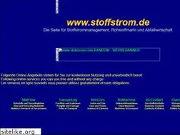Sites similar to stoffstrom.de