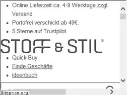 Sites similar to stoffundstil.de