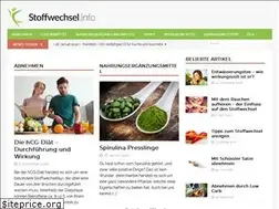 Sites similar to stoffwechsel.info