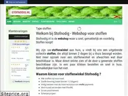 Sites similar to stofnodig.nl