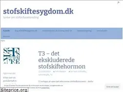 Sites similar to stofskiftesygdom.dk