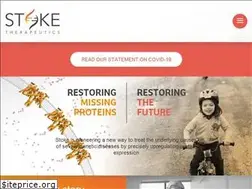 Sites similar to stoketherapeutics.com