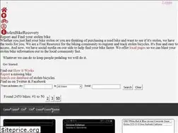 Sites similar to stolenbikerecovery.org