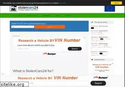 Sites similar to stolencars24.eu