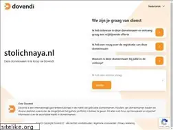 Sites similar to stolichnaya.nl