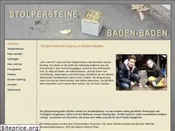 Sites similar to stolpersteine-baden-baden.de