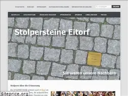 Sites similar to stolpersteine-eitorf.de