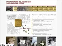 Sites similar to stolpersteine-gelsenkirchen.de