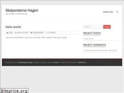 Sites similar to stolpersteine-hagen.de