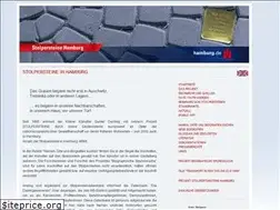 Sites similar to stolpersteine-hamburg.de