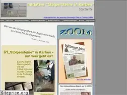 Sites similar to stolpersteine-in-karben.de