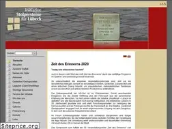 Sites similar to stolpersteine-luebeck.de