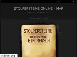 Sites similar to stolpersteine-online.com