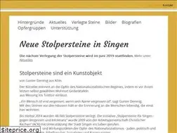 Sites similar to stolpersteine-singen.de