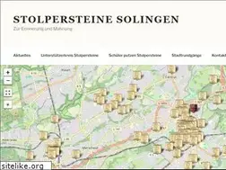 Sites similar to stolpersteine-solingen.de