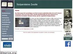 Sites similar to stolpersteine-zwolle.nl