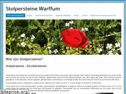 Sites similar to stolpersteinewarffum.nl