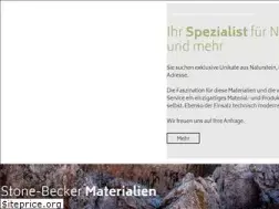 Sites similar to stone-becker.de