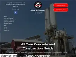 Sites similar to stoneconcrete.com