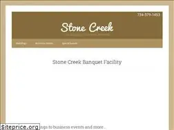 Sites similar to stonecreekbanquet.com