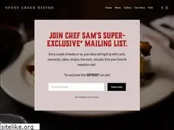 Sites similar to stonecreekbistro.com