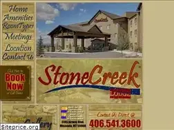 Sites similar to stonecreeklodgemt.com