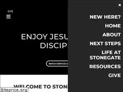 Sites similar to stonegate.church